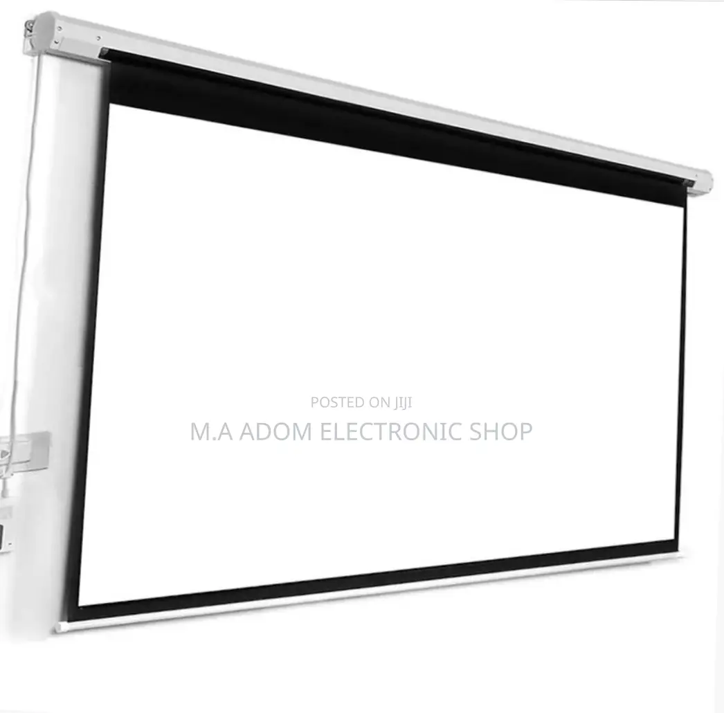 Eldo Electronic Projector Screen 240cm X 240 Cm