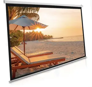 Eldo Electronic Projector Screen 240cm X 240 Cm