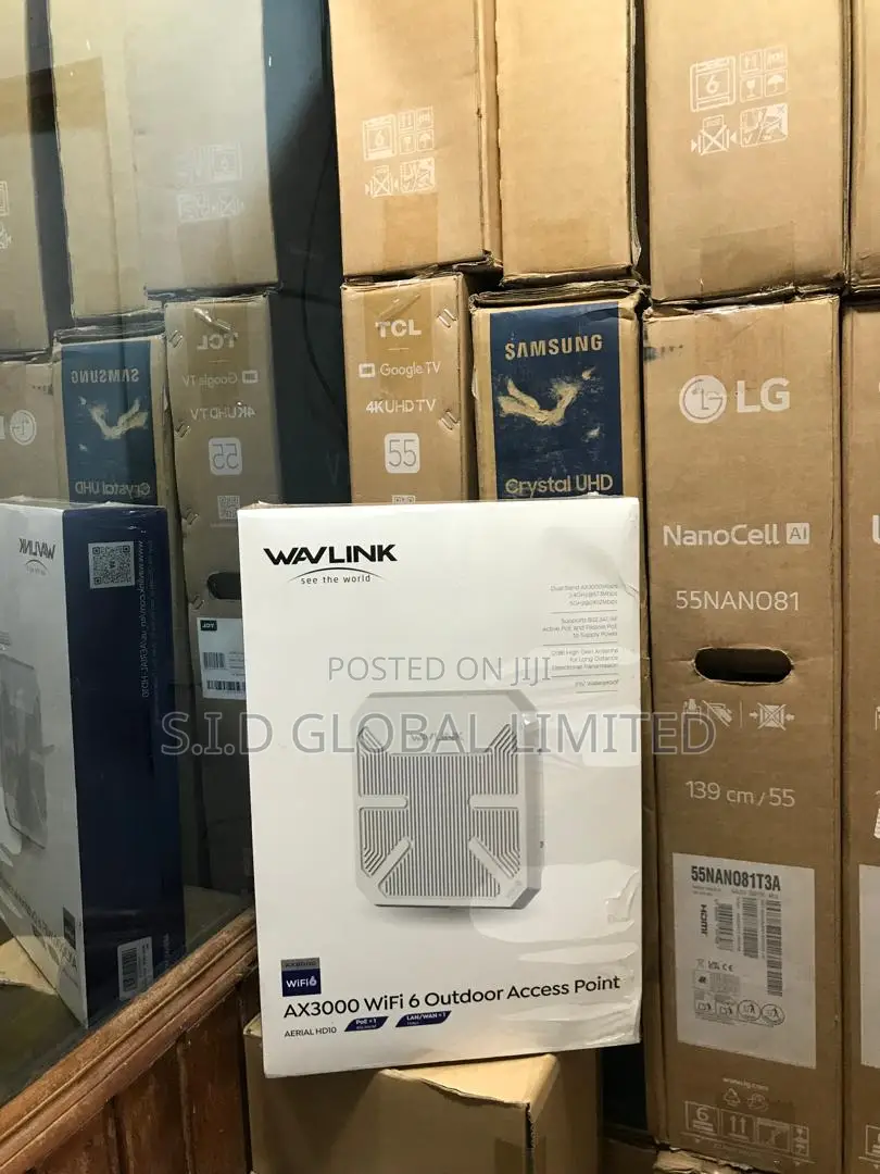 Wavlink Can Be Easily Installed On A Wall Or A Pole With Mounting Kits