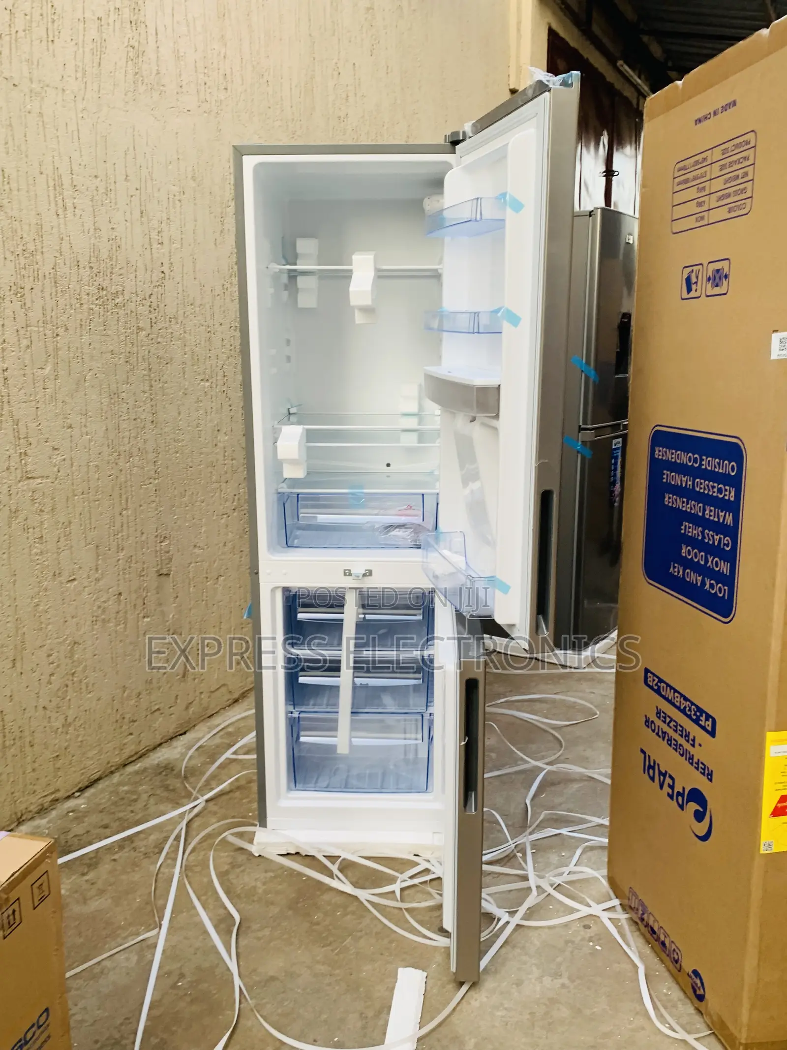 Ultra Modern Double Door Pf-334bwd-2b— Pearl Bottom Freezer—251ltrs