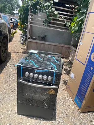 Sturdy 4-Burner Cooker With Oven