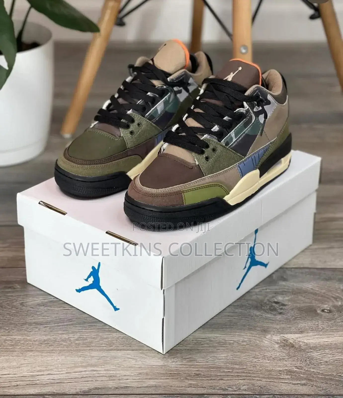 Jordan 4 Army Green