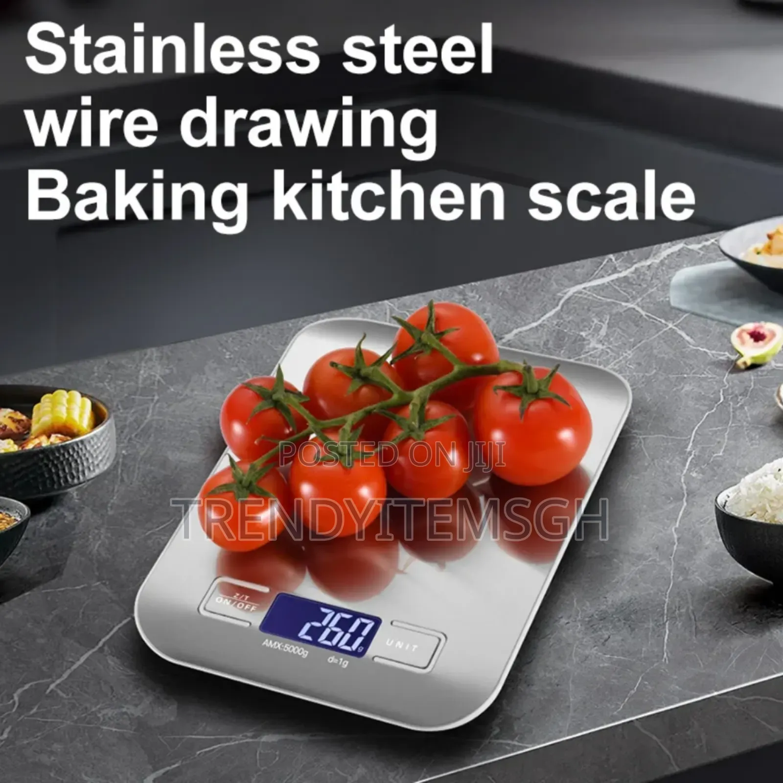 Rechargeable 10kg Digital Food Kitchen Scale