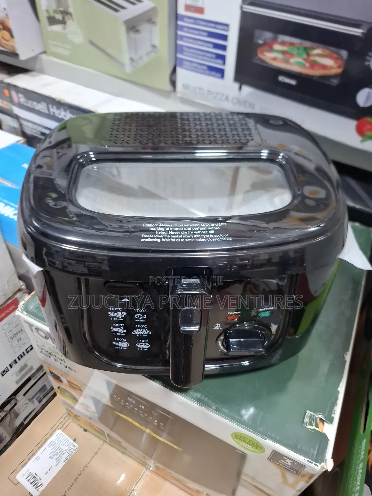 2.5l George Home Deep Fryer From Uk