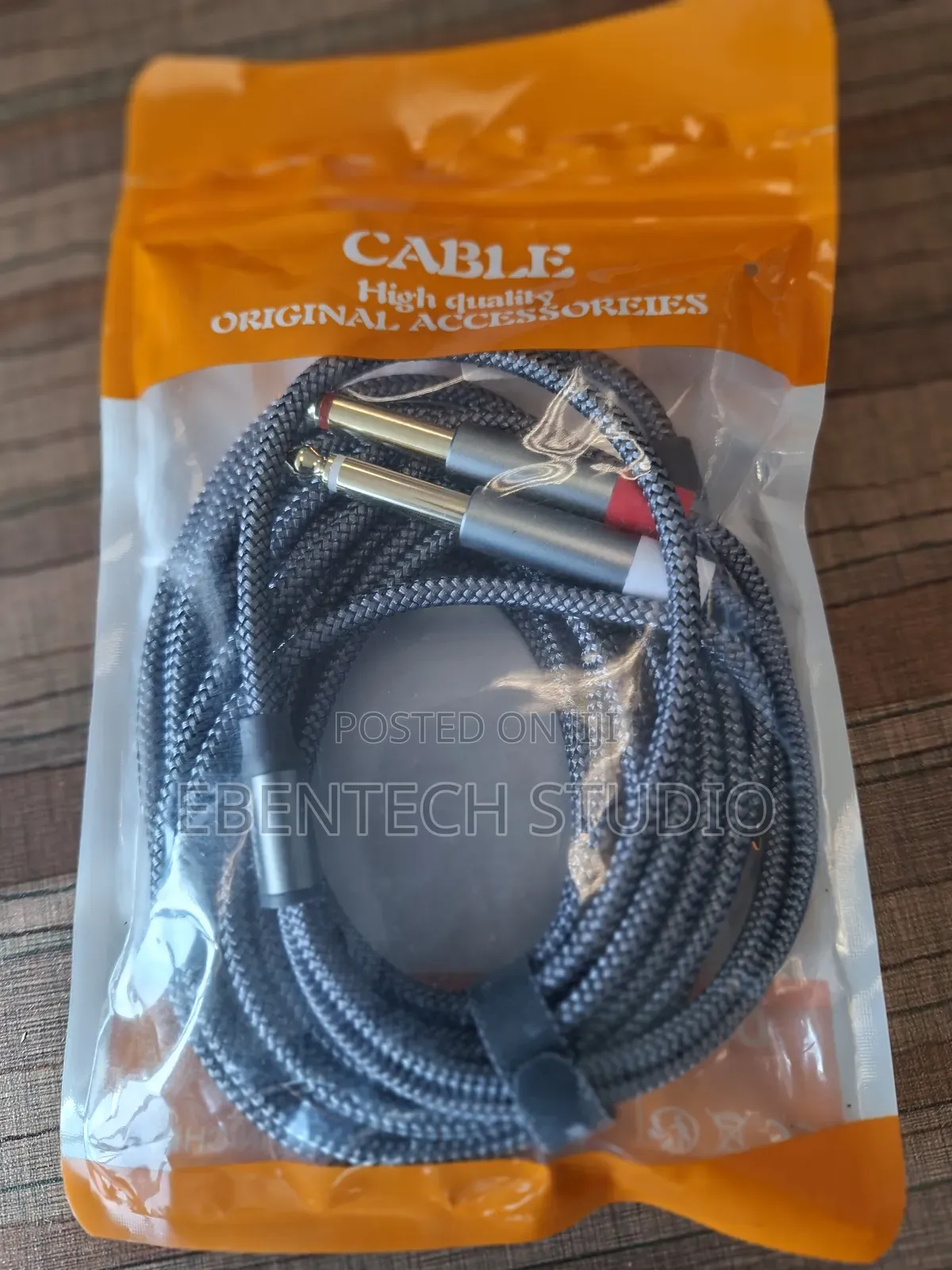 6.5mm Stereo Jack to Dual Mono Jack Cable