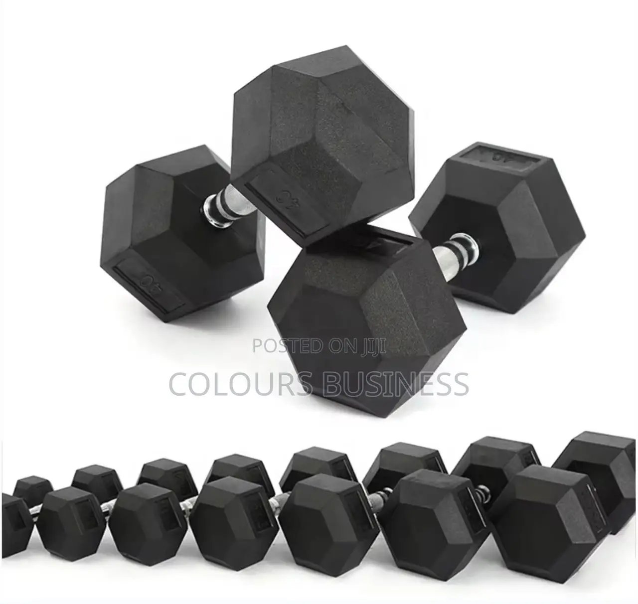 Hex Dumbbell 25kg(Pair)