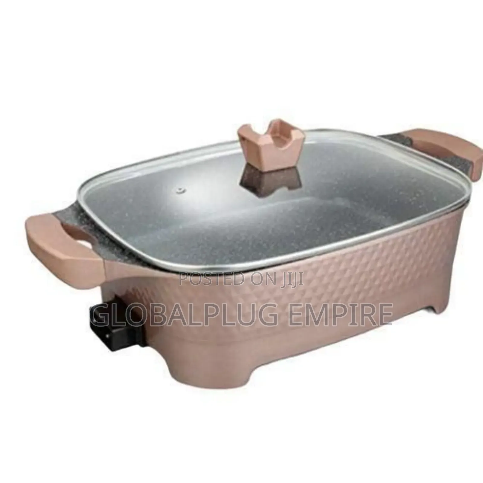 Quality Multipurpose Electric Cooking Pot 8l,1500w Black