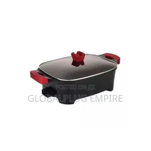 Quality Multipurpose Electric Cooking Pot 8l,1500w Black