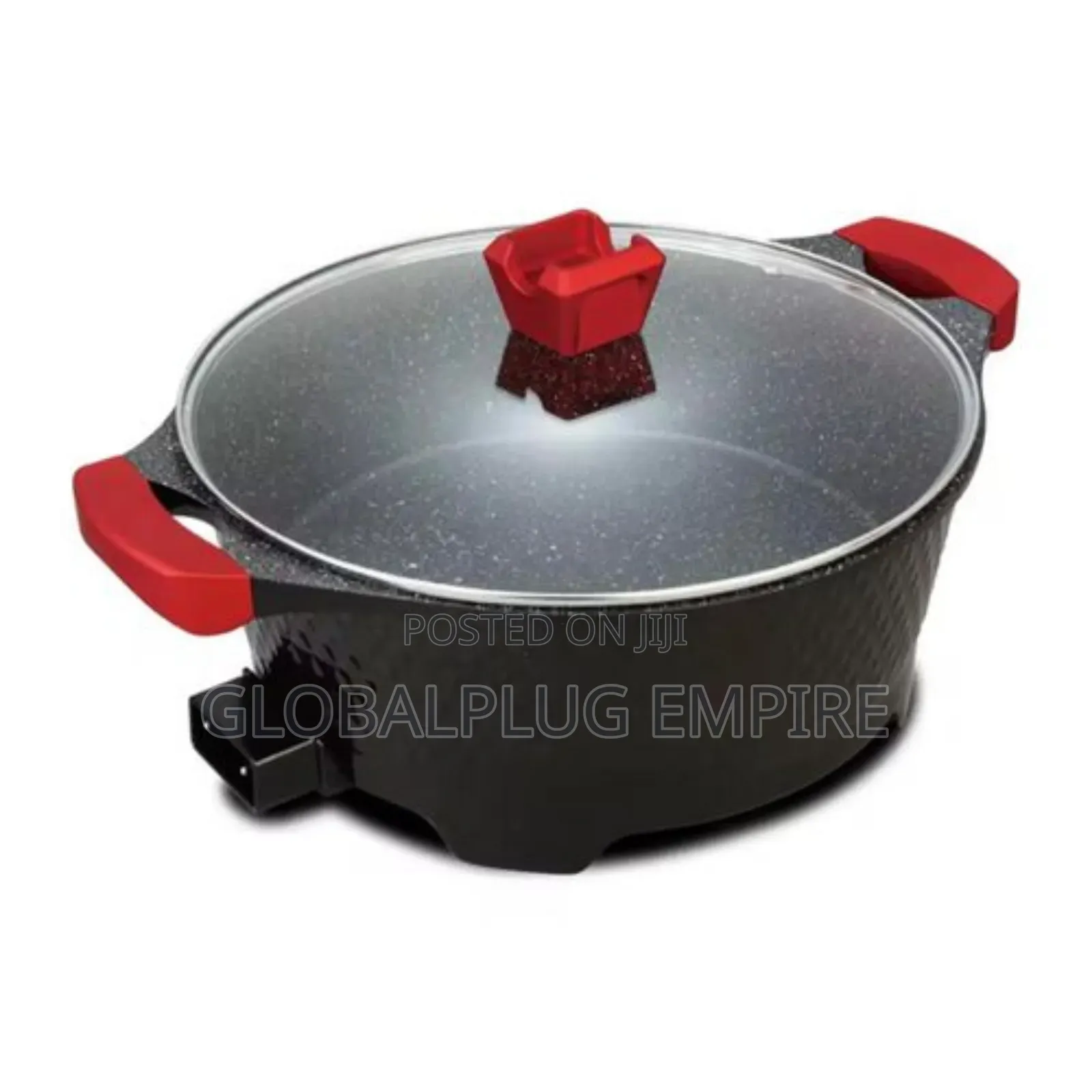 Quality Multipurpose Electric Cooking Pot 8l,1500w Black