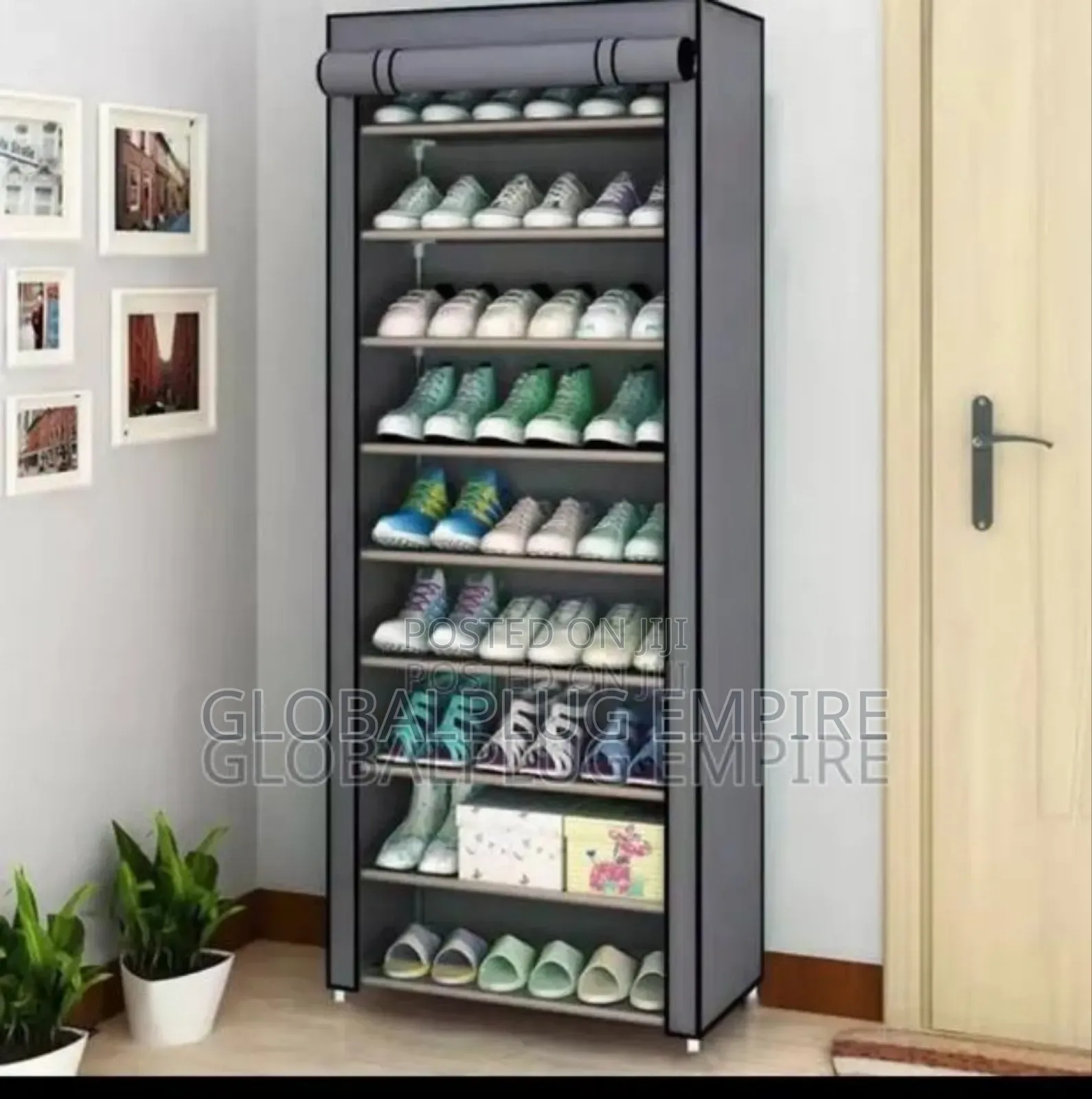 Shoe Rack With Cover