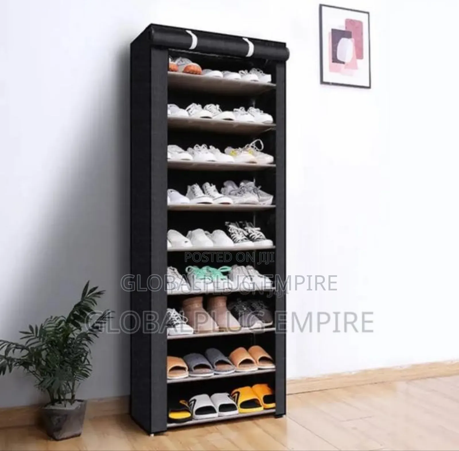 Shoe Rack With Cover