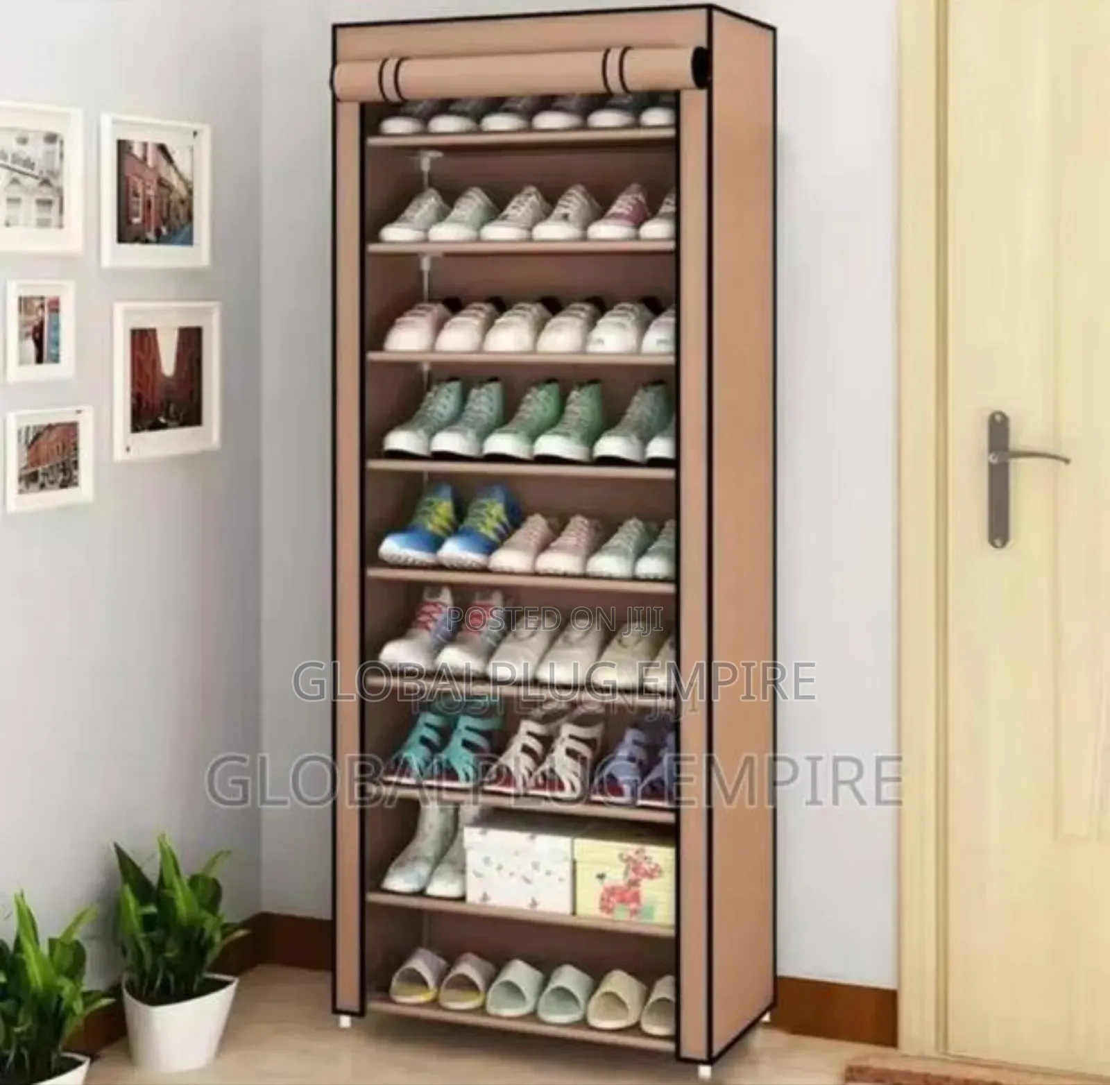 Shoe Rack With Cover