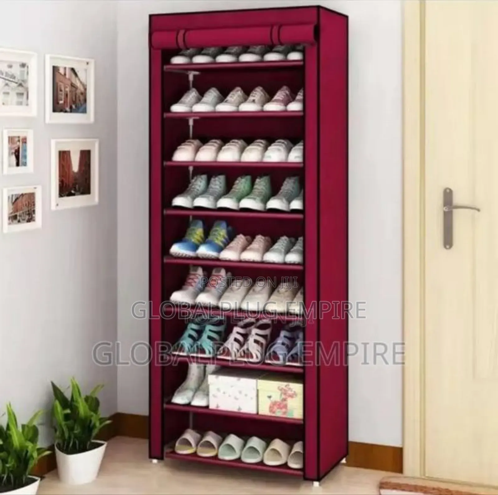 Shoe Rack With Cover