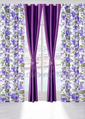 Quality 4 in 1 Curtains Available in Different Colours