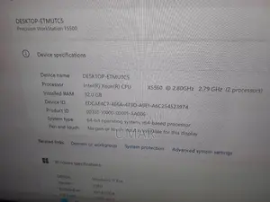 Desktop Computer Dell 40GB Intel Xeon HDD+SSD 1.5T