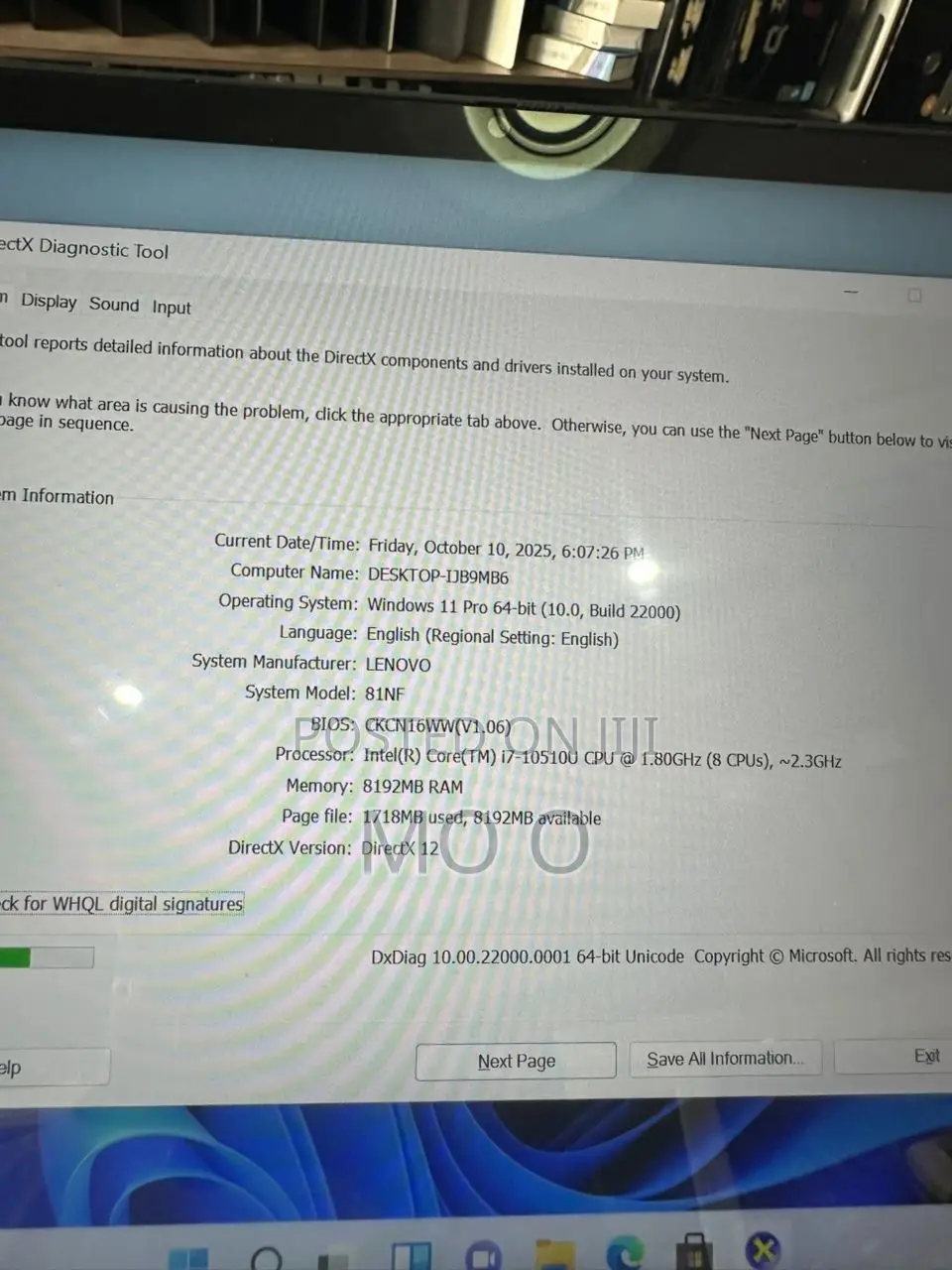 Laptop Lenovo IdeaPad S530 8GB Intel Core I7 SSD 256GB