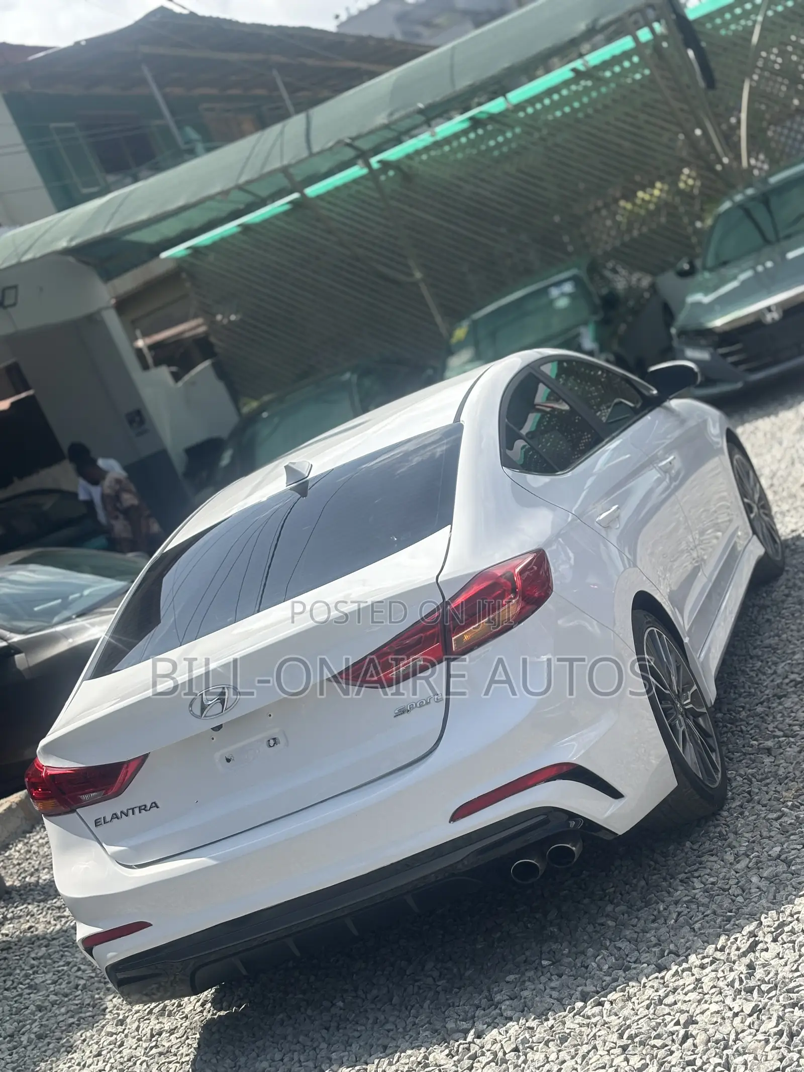 Hyundai Elantra Sport 2018 White
