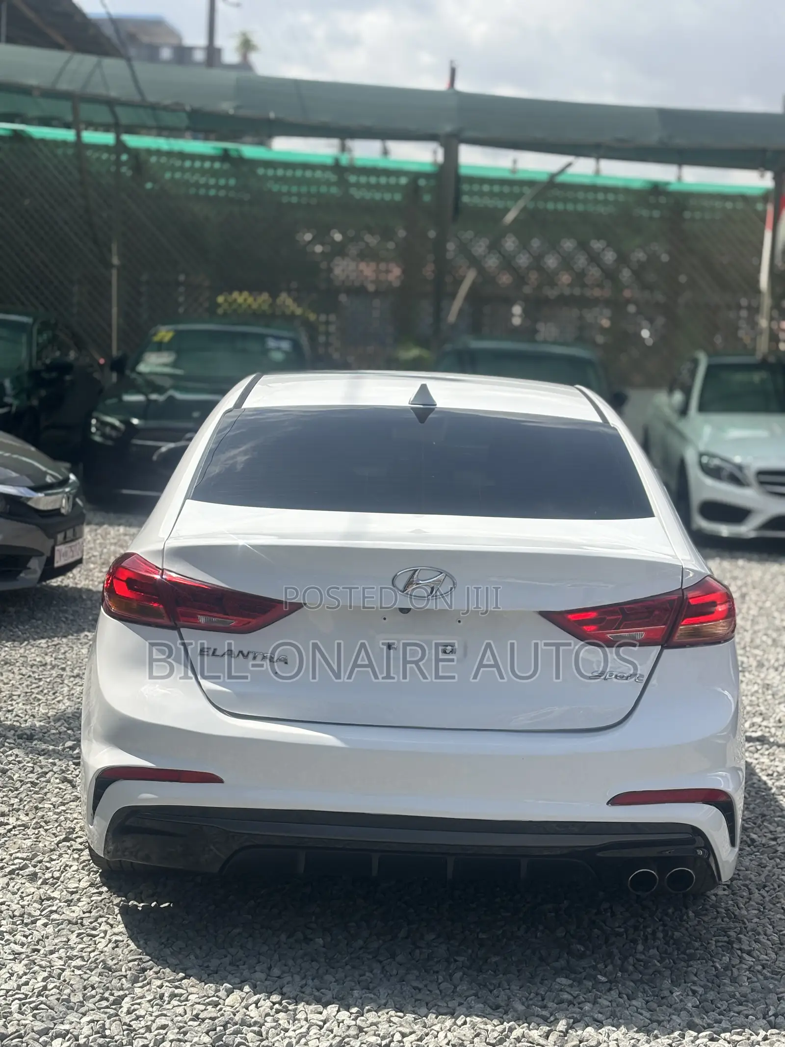Hyundai Elantra Sport 2018 White