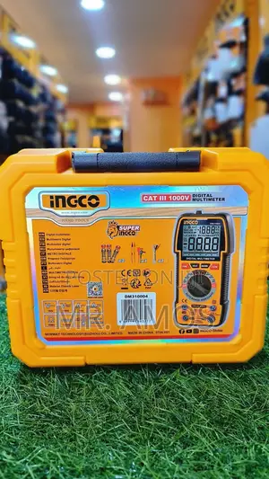 1000a Digital Ac Clamp Meter With 6000 Counts - Dcm610001
