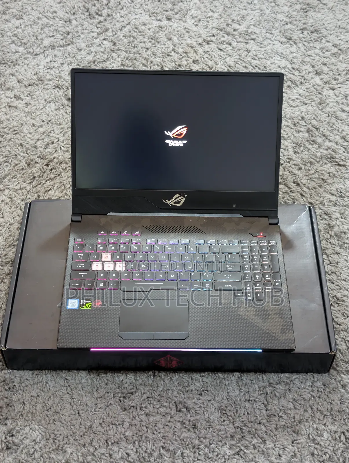 New Laptop Asus ROG Strix Hero II 24GB Intel Core I7 HDD+SSD 1.5T