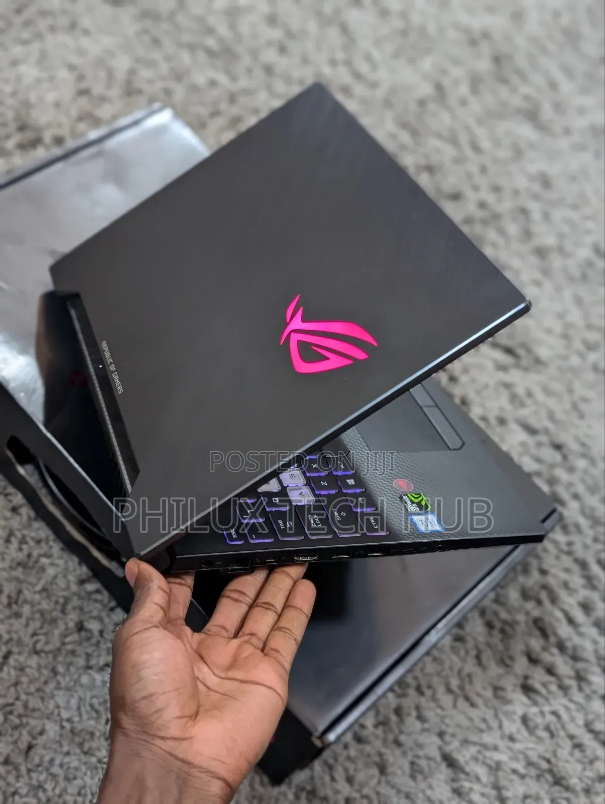 New Laptop Asus ROG Strix Hero II 24GB Intel Core I7 HDD+SSD 1.5T