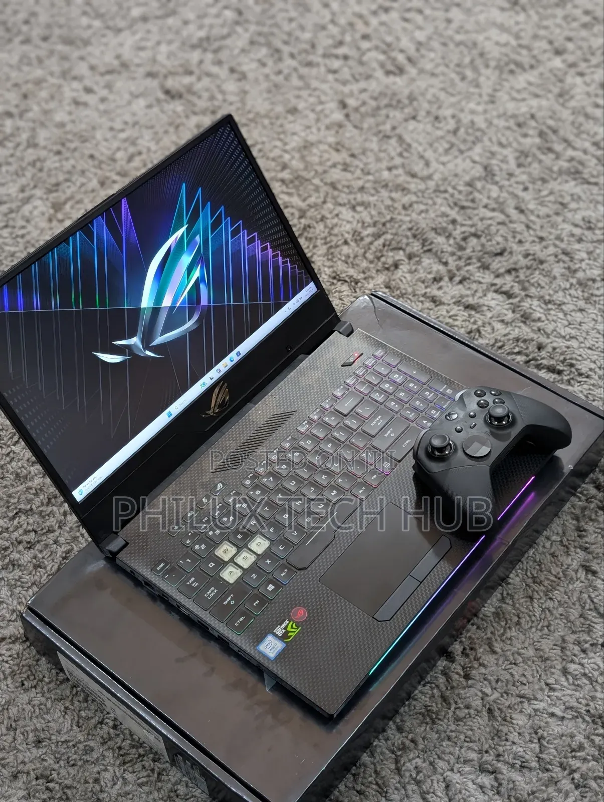 New Laptop Asus ROG Strix Hero II 24GB Intel Core I7 HDD+SSD 1.5T