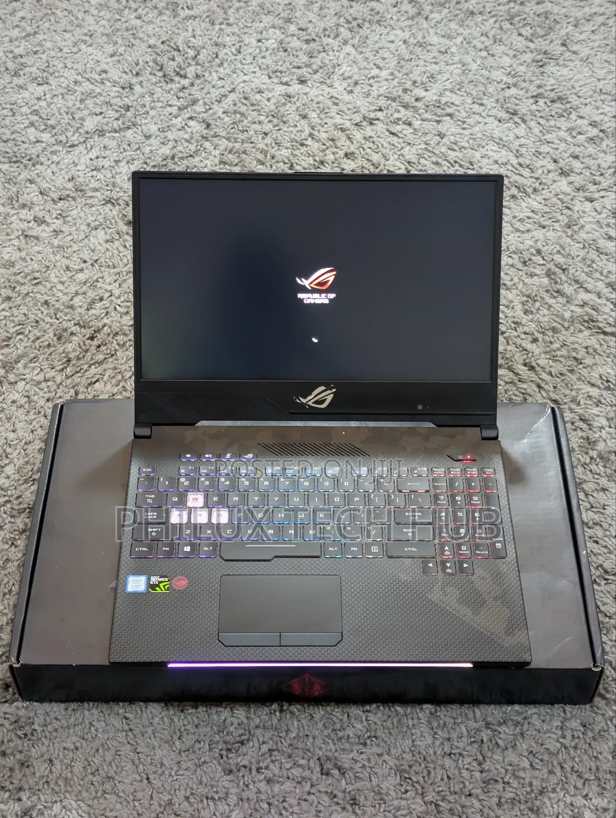 New Laptop Asus ROG Strix Hero II 24GB Intel Core I7 HDD+SSD 1.5T