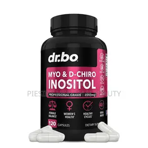 Dr. Bo Myo-Inositol D-Chiro Inositol Capsules - 40:1 Ratio 120s