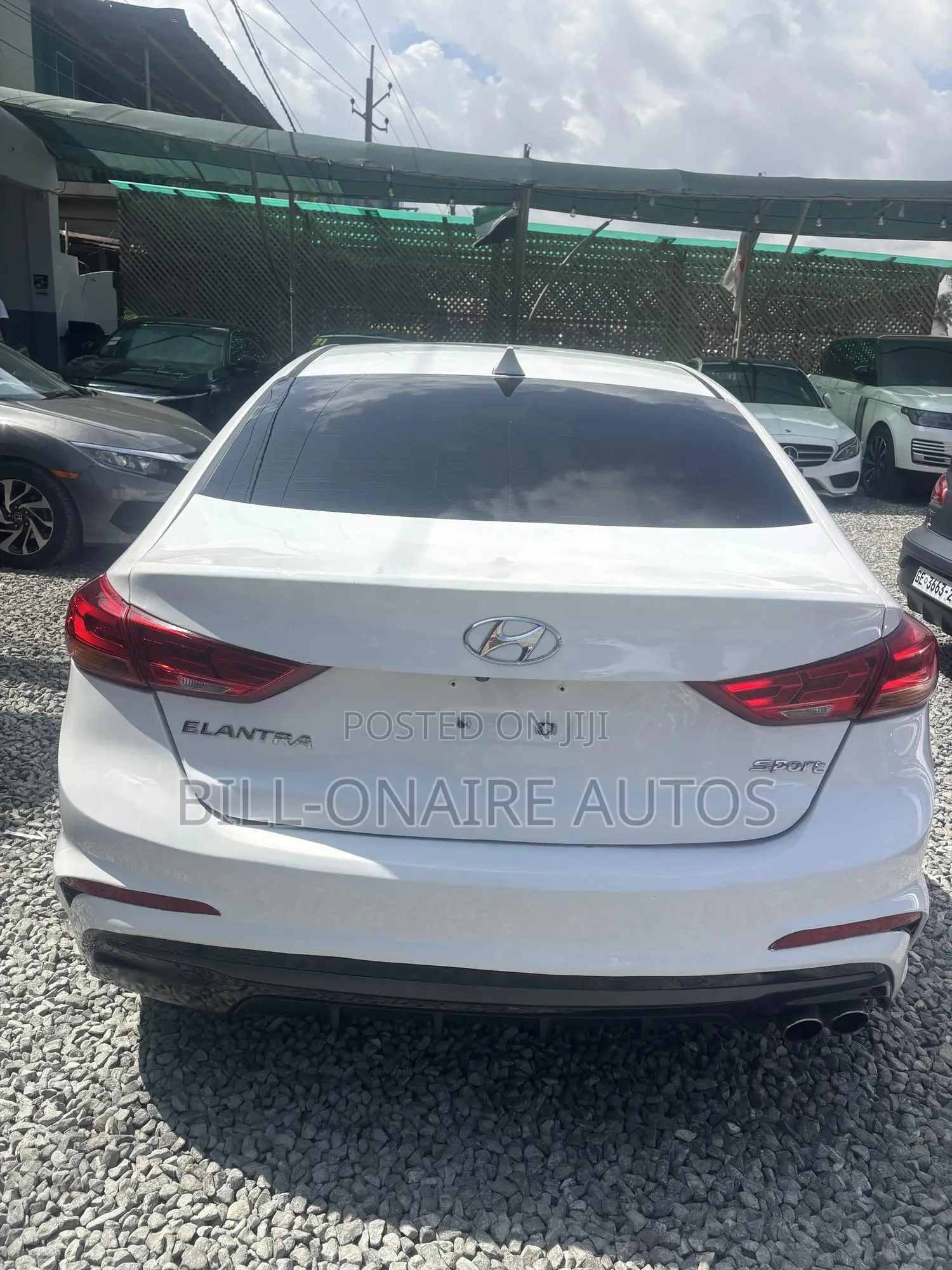 Hyundai Elantra Sport 2018 White
