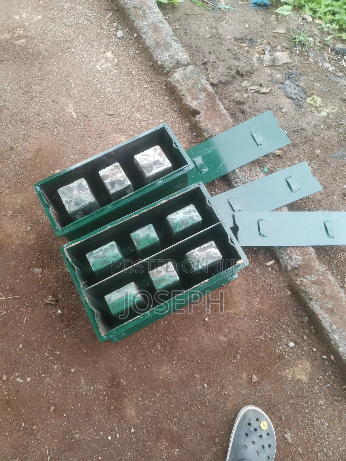 Man Power Block Molding Machine