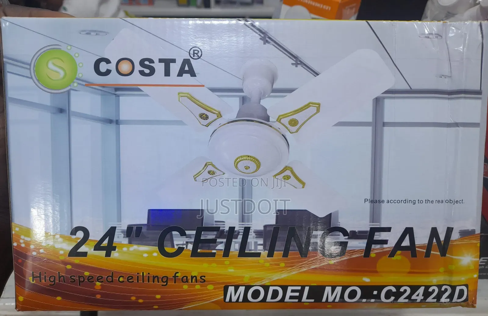Short Blade Costa Fan