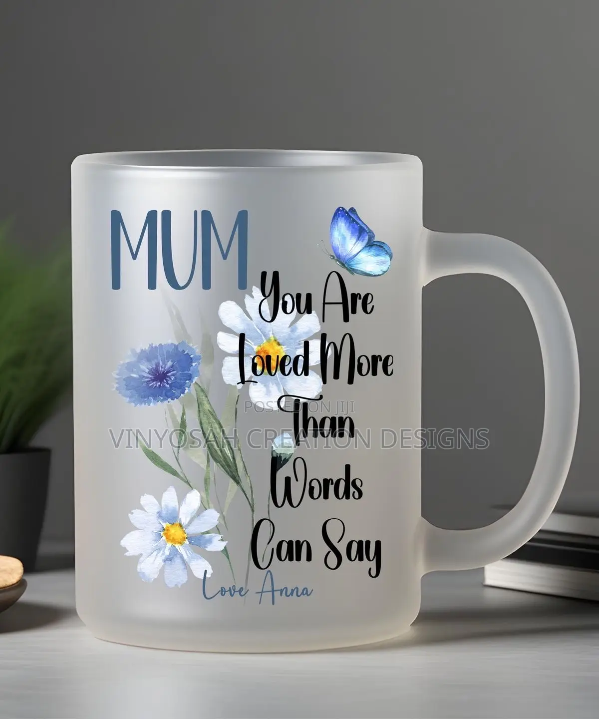 Frosted Mug With Branding