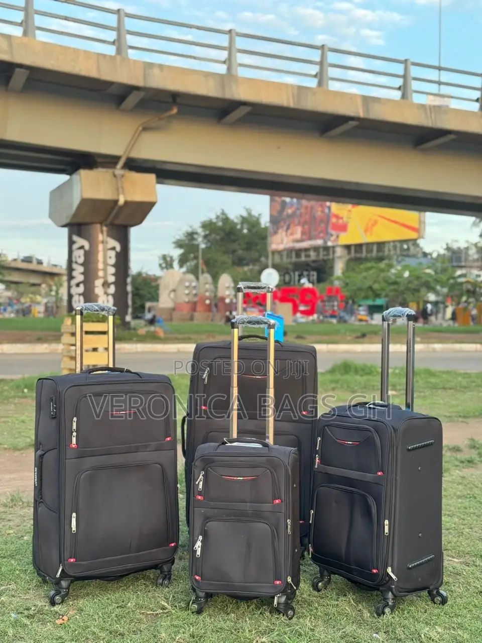 Material Four in One Trolley Luggage