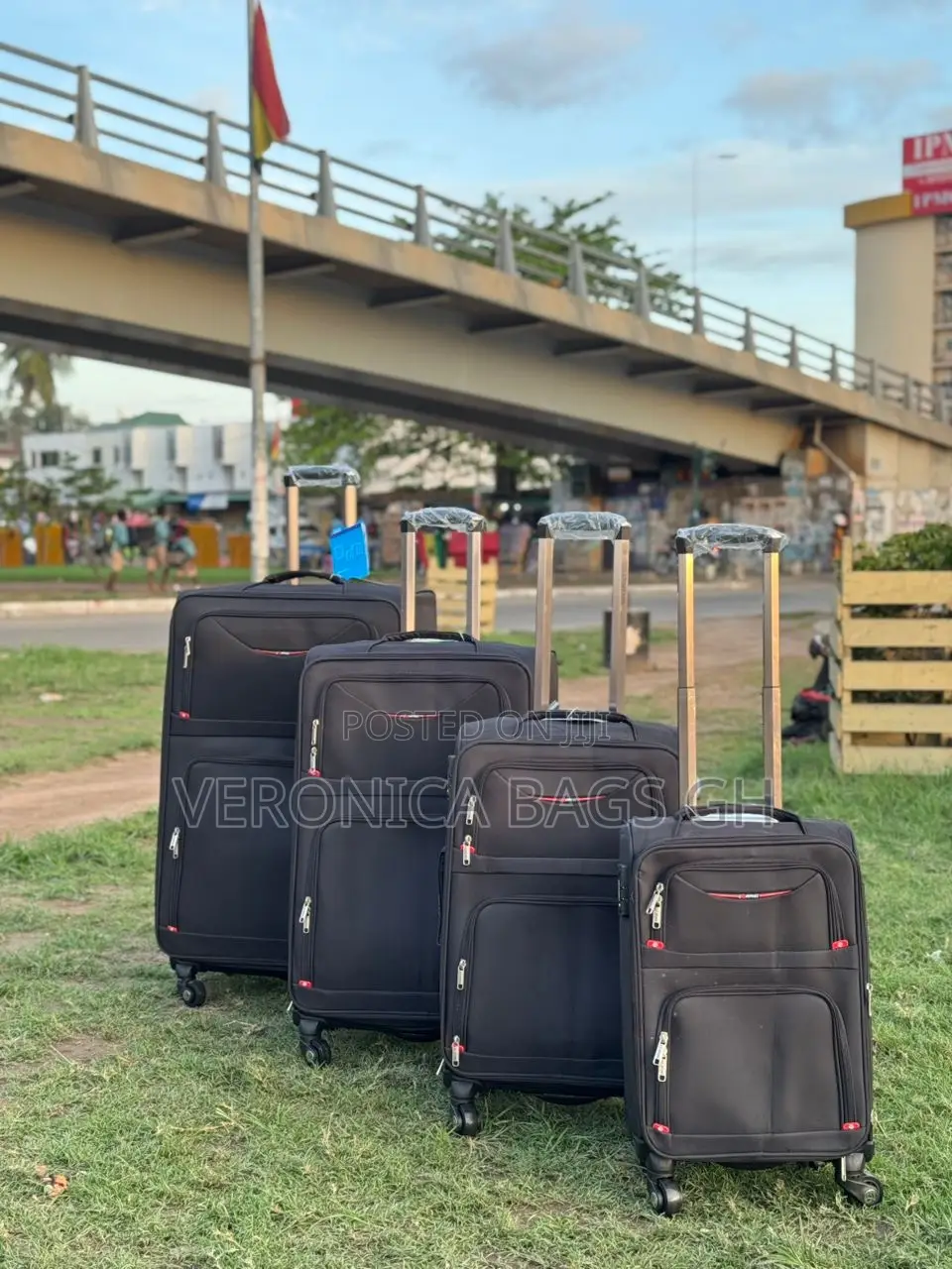 Material Four in One Trolley Luggage