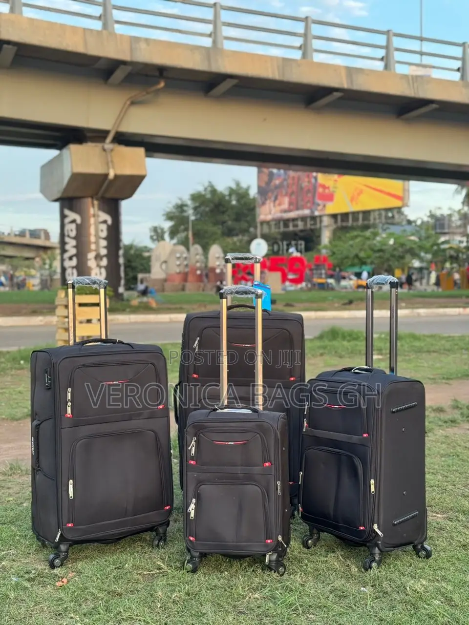 Material Four in One Trolley Luggage