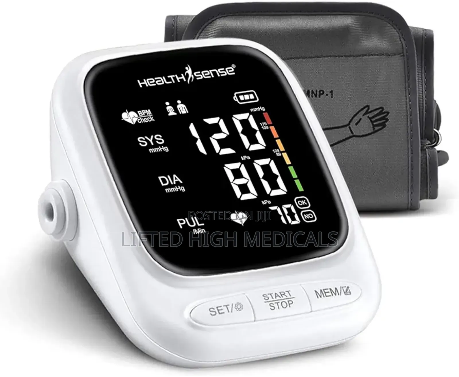 Digital Blood Pressure Monitor – Healthsense Bp144
