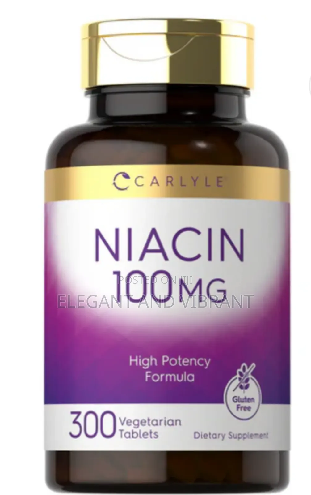 Niacin 100mg | 300 Tablets