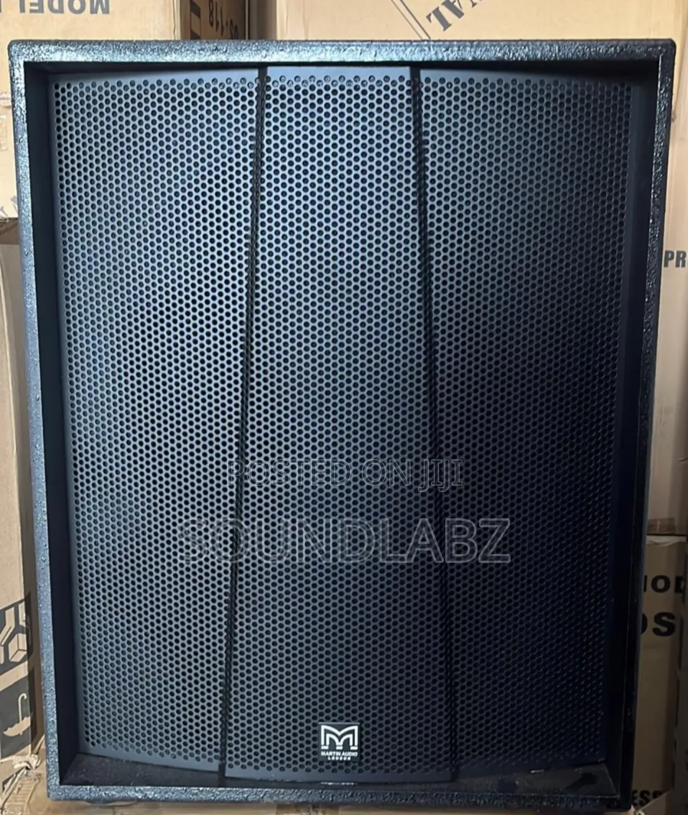 Martins Audio Pair Of Single Bass Speakers