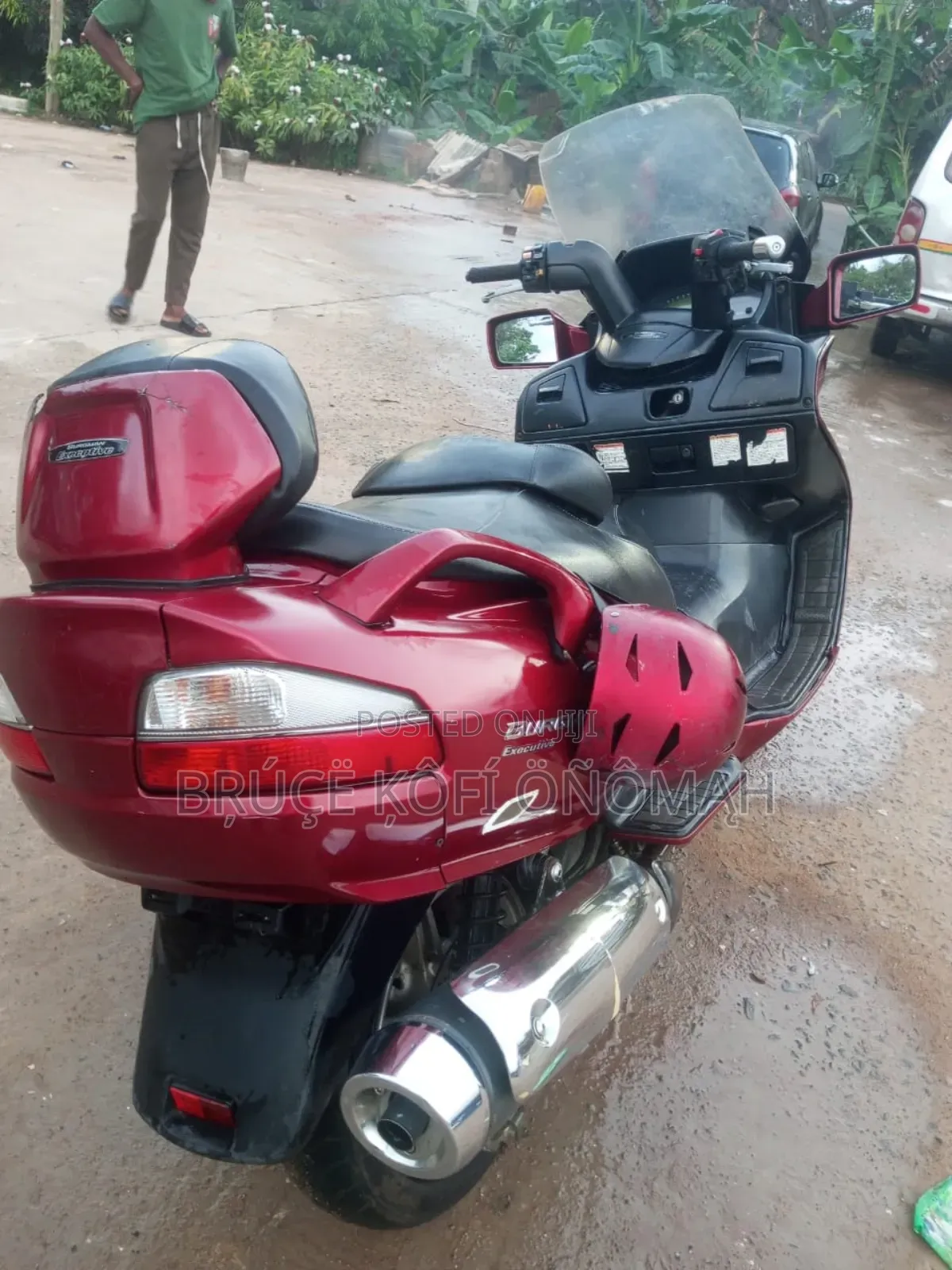 Suzuki Burgman 2010 Red
