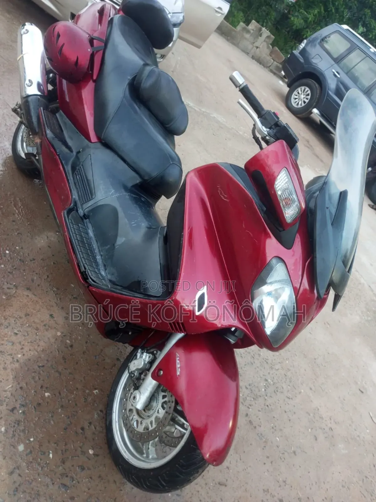 Suzuki Burgman 2010 Red