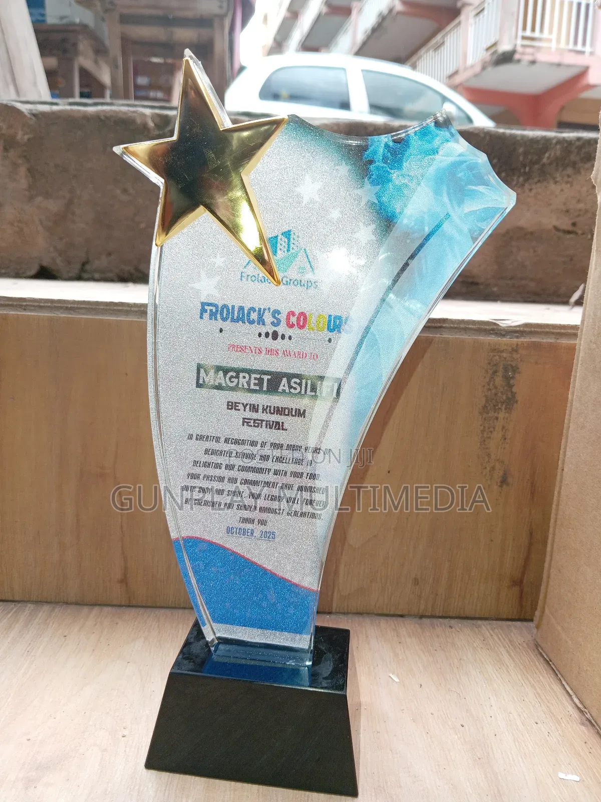 Awards Plaque