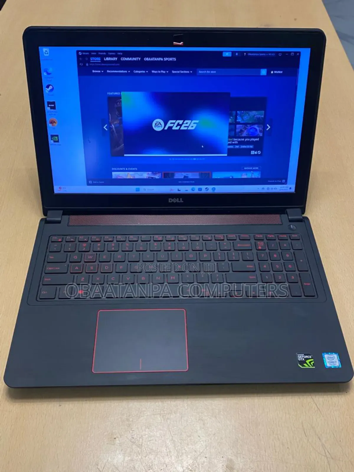 Laptop Dell Inspiron 15 5577 8GB Intel Core I7 SSD 256GB