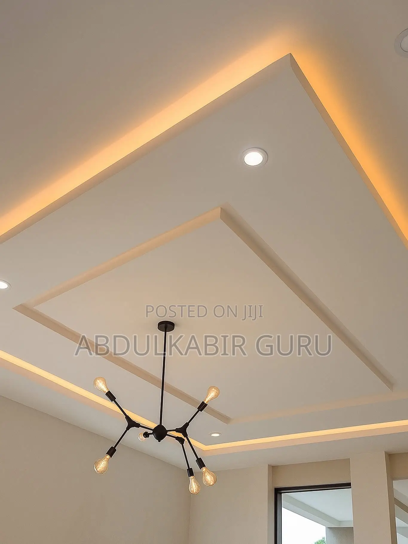 Luxurious Home Interior Pop Ceiling