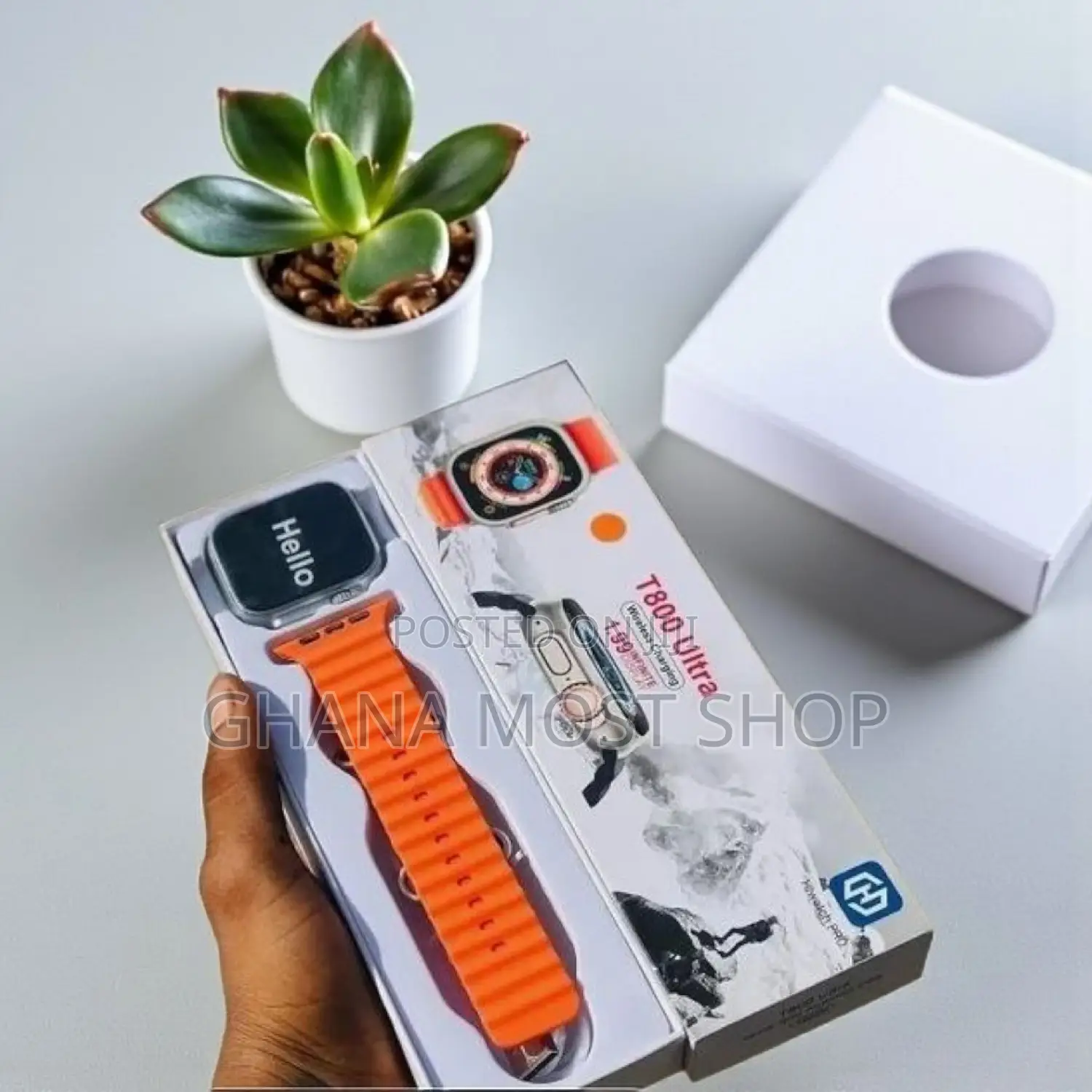 T800 Ultra Smartwatch Original (36800) in Techiman Municipal - Smart ...