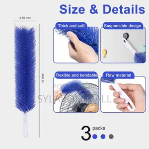 Intense Flexible Dust Cleaning Brush For Fans Appliances