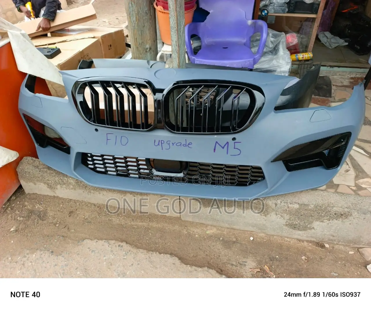 BMW F10 2015,2016,2017,2018,2019,2020,Upgrade Specs Bumper Complete
