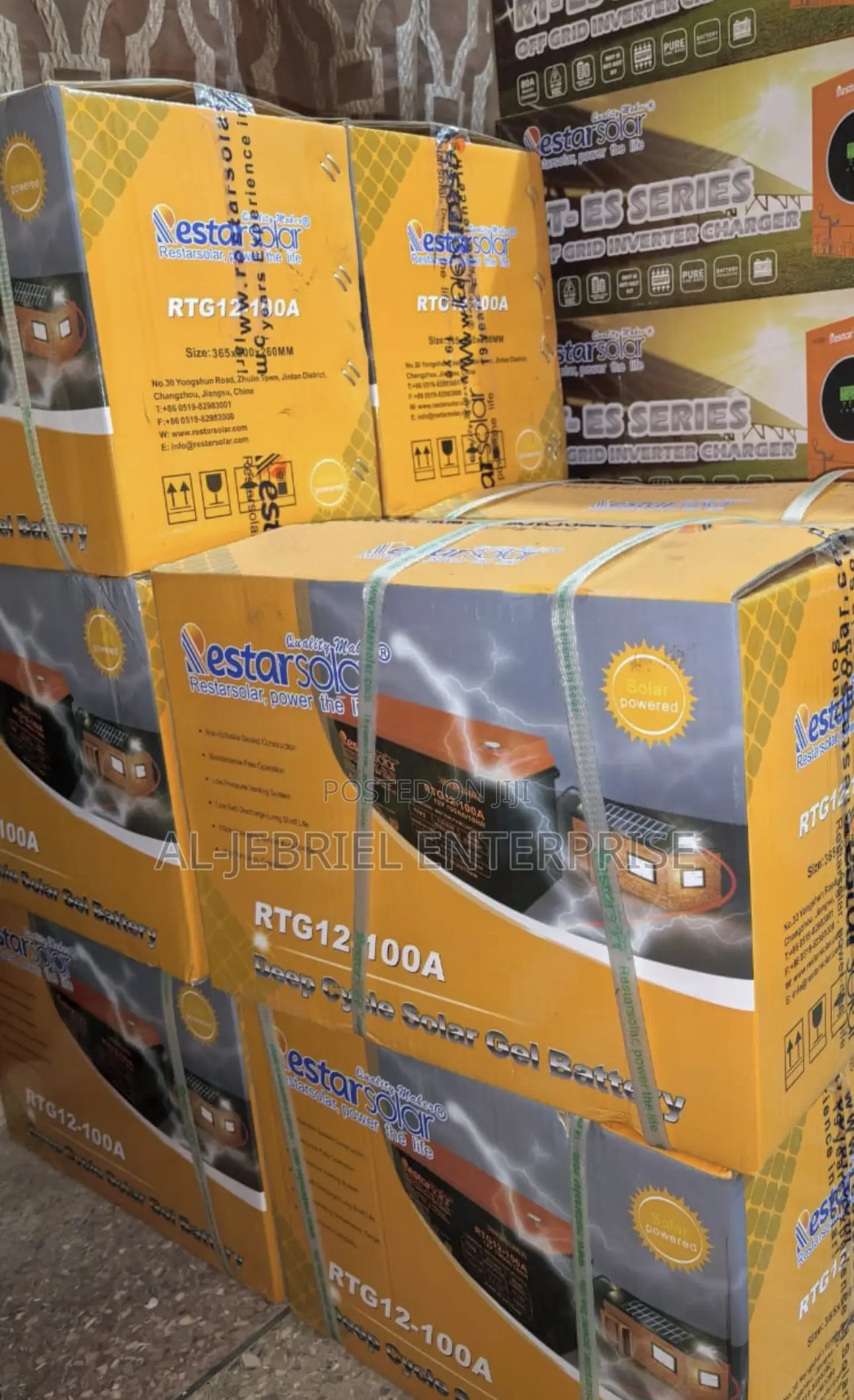 Solar Battery 100a