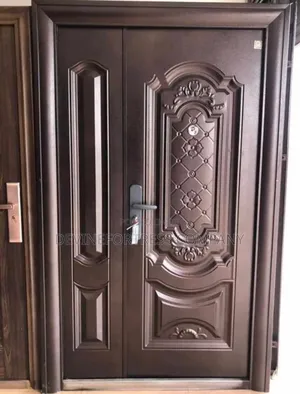 Quality Normal Security Doors 1 1⁄2 Black/Brown