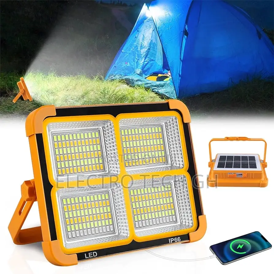 Solar Rechargeable Lamp 200w