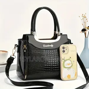 Luxury Woven Leather Handbag